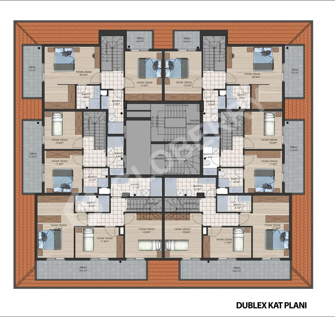 TOMRİS RESİDENCE for sale inАланья, photo - 3